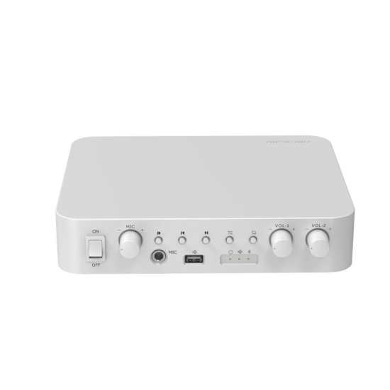 HİKVİSİON DS-QAE0A60G1-VB 60W USB/SD/ BT 100V 1 BÖLGELİ TRAFOLU MİKSER ANFİ