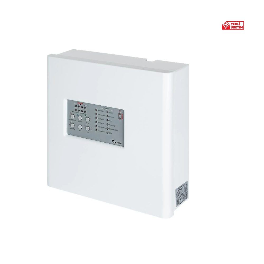 TEKNİM TFP-4404P 4 BÖLGELİ KONVEKSİYONEL YANGIN ALARM PANELİ (PLASTİK KASA)