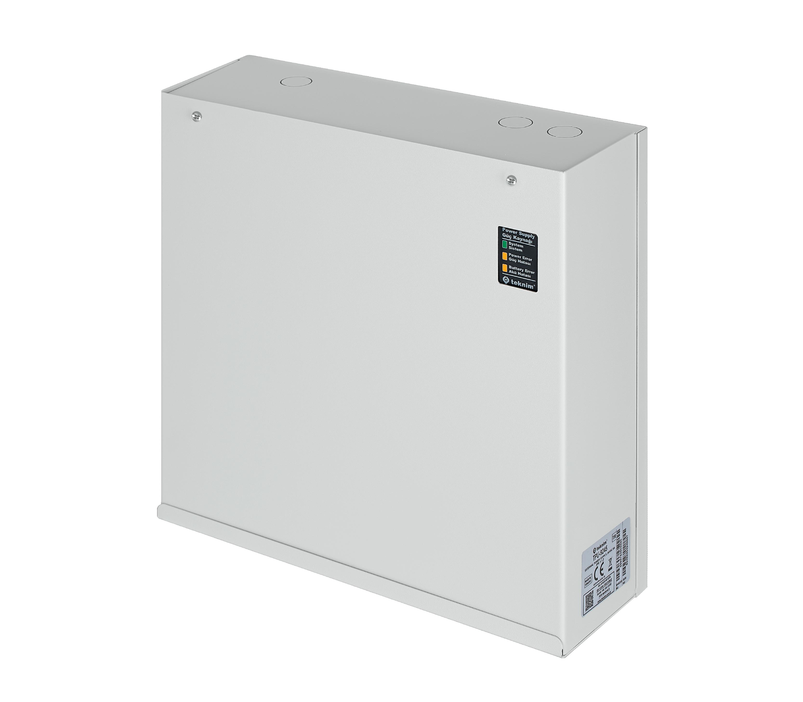 TEKNİM TPU-9245P HARİCİ GÜÇ KAYNAĞI, 24 VOLT 5 AMPER (PLASTİK KASA)