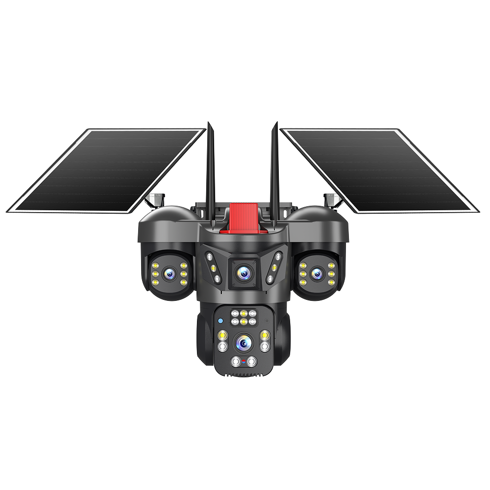 NEVADA S4 4G (E-SİM) SOLARLI 4+3 MP ÇÖZÜNÜRLÜK 4 LENSLİ DIŞ ORTAM IP KAMERA (2.8MM LENS)