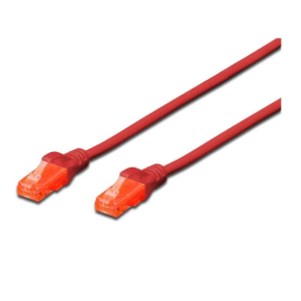 DIGITUS DK-1617-005/R 0,50 MT. CAT6 UTP LSZH KIRMIZI PATCH KABLO