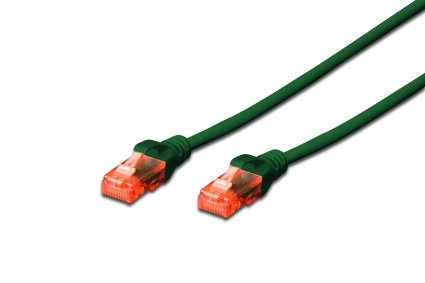 DİGİTUS DK-1617-005/G 0,50 MT. CAT6 UTP LSZH YEŞİL PATCH KABLO