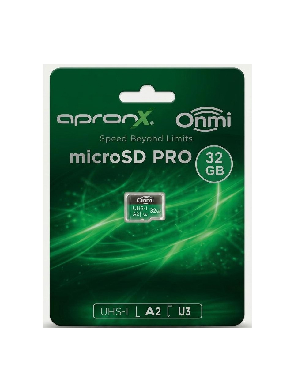 APRONX 32GB MİCROSD HAFIZA KARTI UHS-I,A2,U3 (KAMERALAR İÇİN ÜRETİLMİŞTİR)