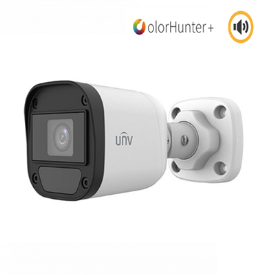 UNİVİEW IPC2124LB-AF28-DL-E 4 MP DAHİLİ SESLİ DUAL-LİGHT IP BULLET KAMERA H.265+