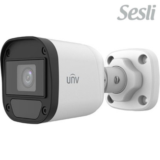UNİVİEW IPC2124LB-AF28-E 4 MP DAHİLİ SESLİ 2.8 MM LENSLİ IP BULLET KAMERA ULTRA H.265+