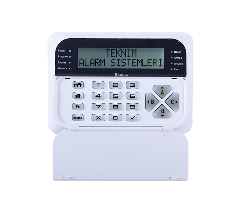 TSK-5710 LCD KEYPAD TEKNİM PARS SERİLERİNDE KULLANILABİLİR