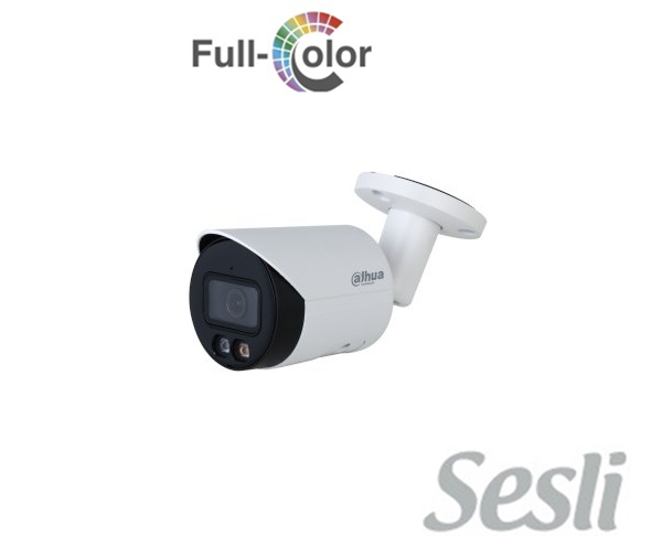 DAHUA IPC-HFW2249S-S-IL-0360B 2 MP DAHİLİ SESLİ 30 MT GECE GÖRÜŞLÜ FULL COLOR IP KAMERA